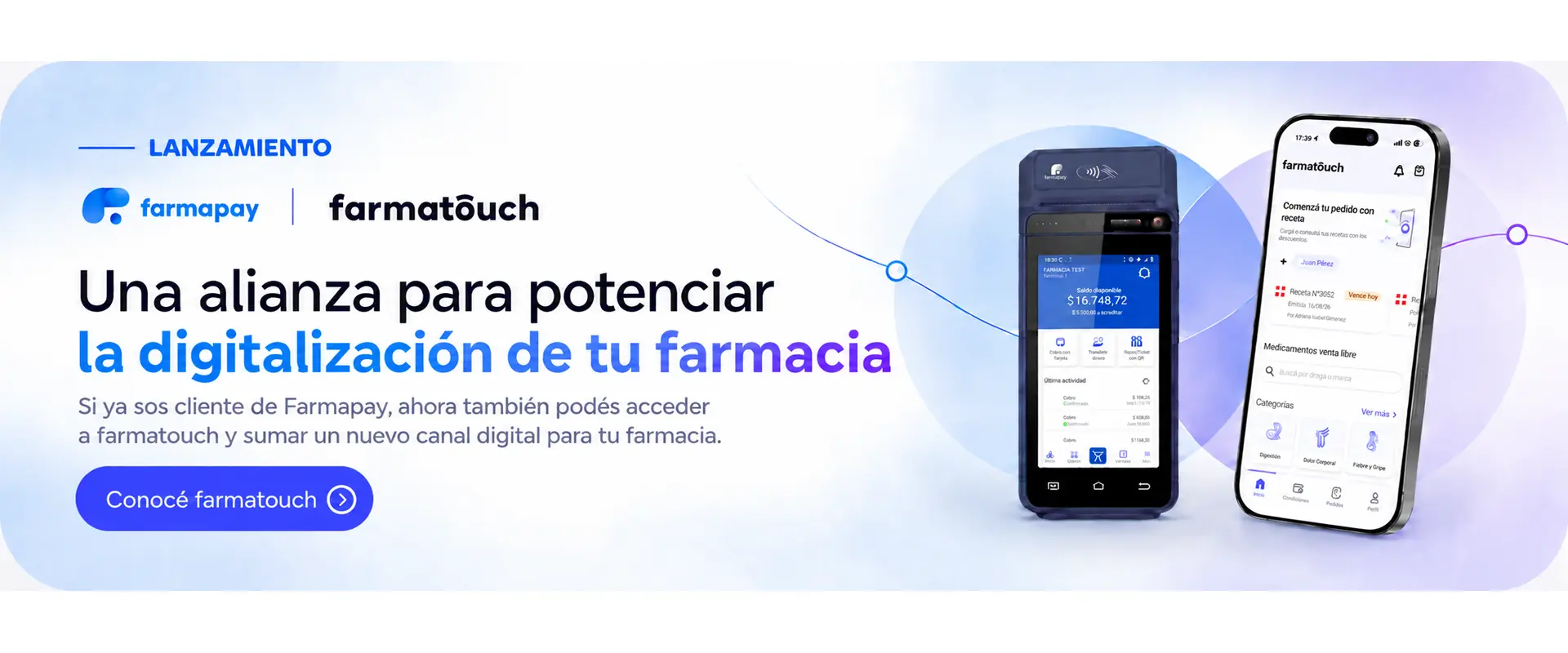 Alianza Farmapay y farmatouch